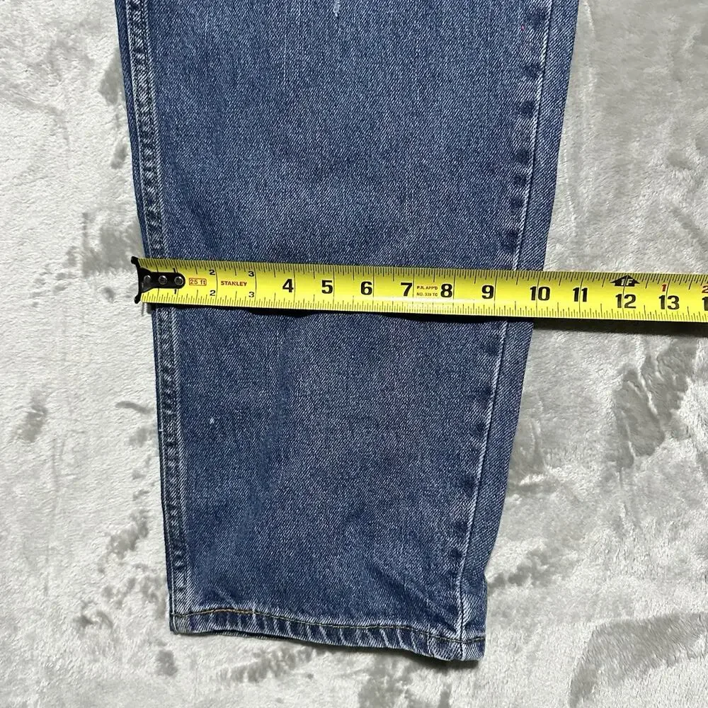 Y2k Levis Distressed Comfort Fit 560 Medium Wash Blue Jeans Mens 38x34 Classic‎